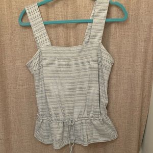 New with tags Lucky brand peplum tank top